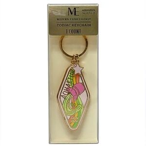 Modern Expressions Zodiac Keychain